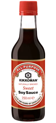 [Translate to Lettisch:] Kikkoman Naturally Brewed Sweet Soy Sauce 250 ml bottle