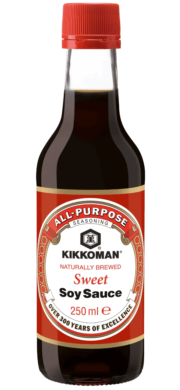 [Translate to Lettisch:] Kikkoman Naturally Brewed Sweet Soy Sauce 250 ml bottle