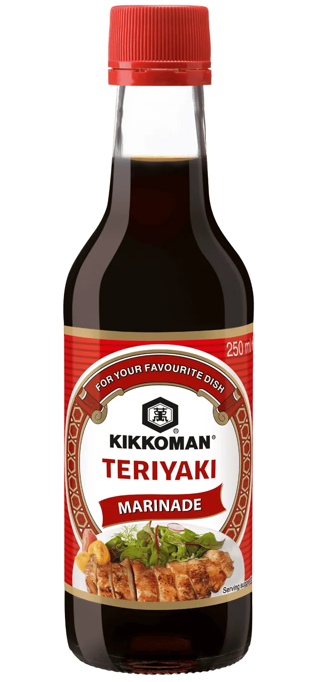 [Translate to Lettisch:] Kikkoman Teriyaki Marinade 250 ml bottle